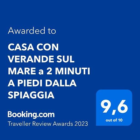 Casa Con Verande Sul Mare A 2 Minuti A Piedi Dalla Spiaggia Кустоначи Экстерьер фото
